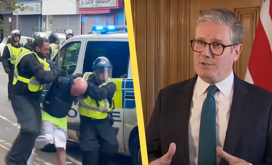 Premiärministern utlovar straffskärpningar och hårda tag mot invandringskritiker