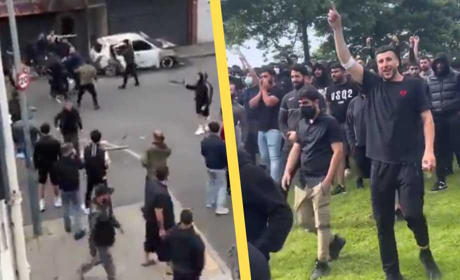 Invandrargäng jagade britter att attackera