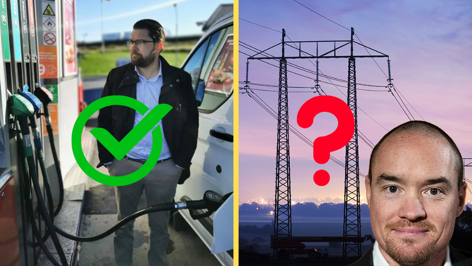 Ekeroth: ”SD räddade dieselpriset – nu måste man rädda elnätspriserna”