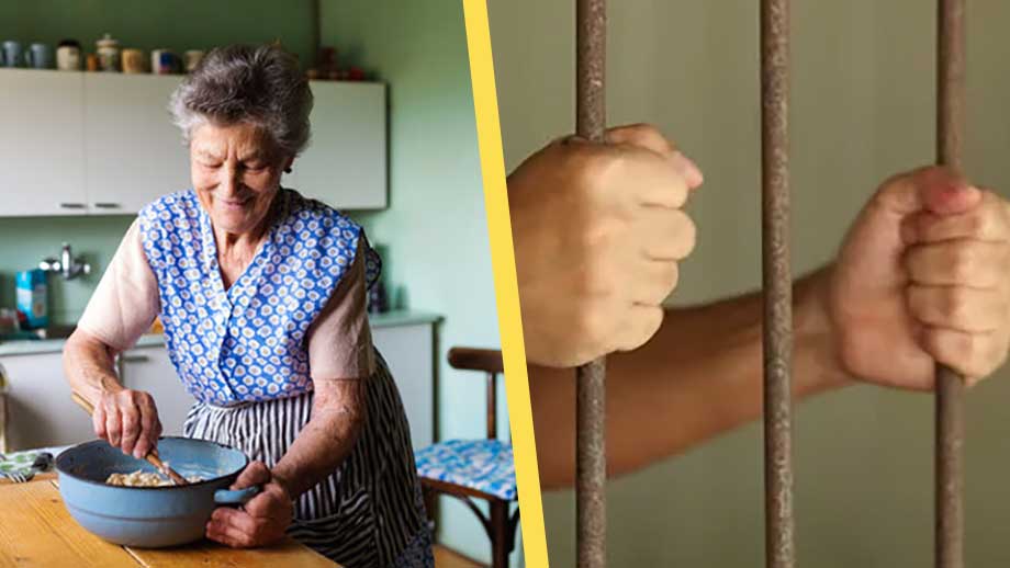 70-årig bullmormor får fängelse – förbjudet baka online