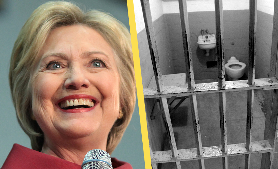 Clinton: Fängsla amerikaner som använder sin yttrandefrihet fel