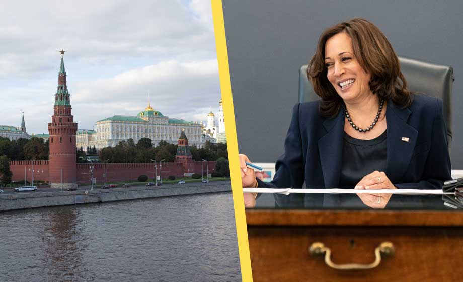 Putin hoppas på Kamala Harris i presidentvalet