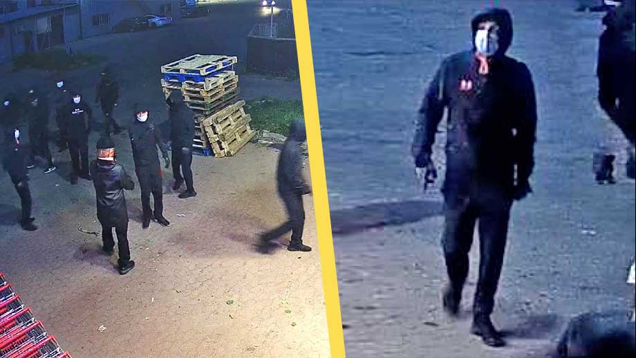 Maskerade gängkriminella stormade studentfest – drog pistol mot gästerna