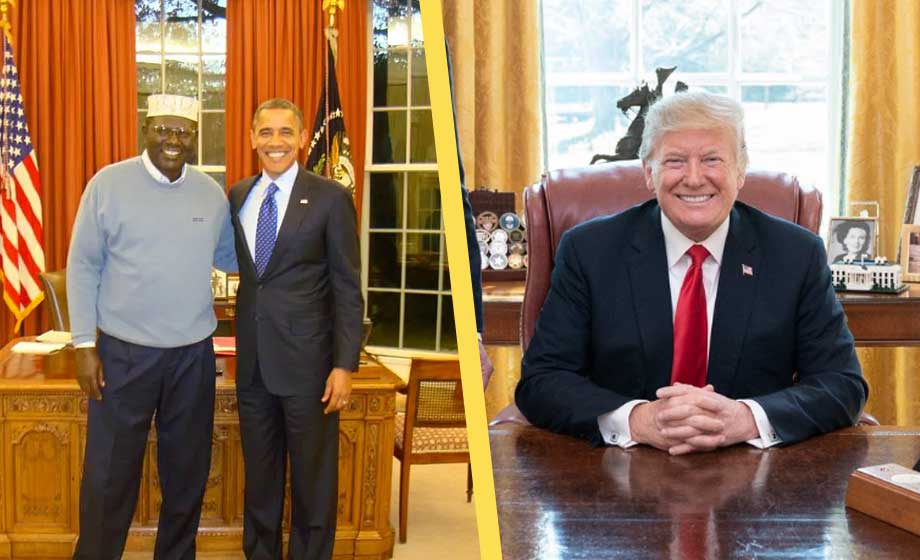 Barack Obamas bror ger Trump sin röst