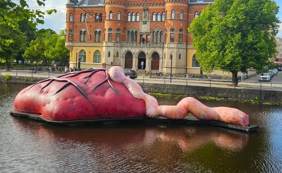 Konstverk med enorm moderkaka kostade skattebetalarna miljoner