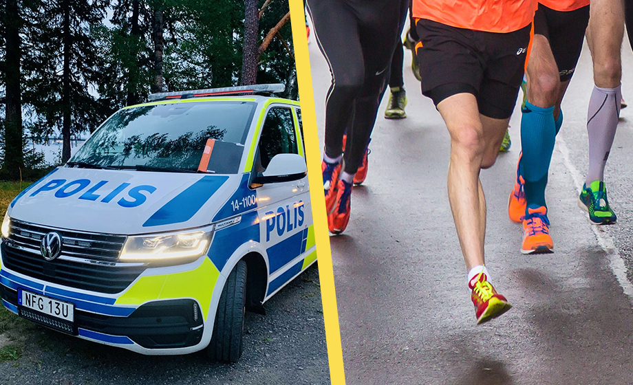 Motionärer känner otrygghet – nu anordnas joggingturer med poliseskort