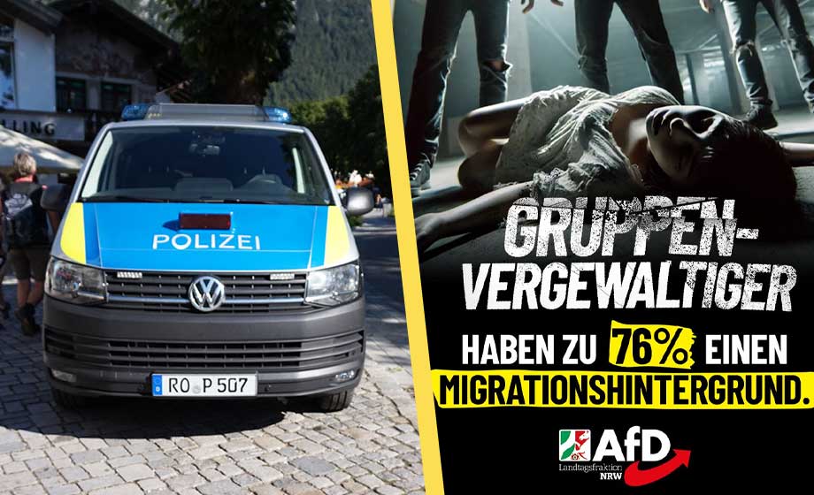 Så överrepresenterade är migranter i gruppvåldtäkter