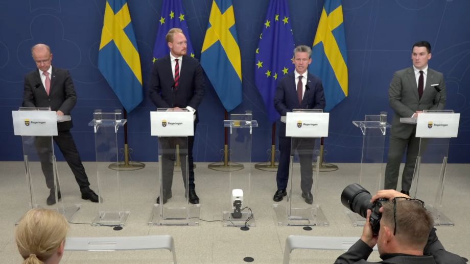 Tidöregeringen om Ukraina-kriget: ”Inte tiden att backa – nu ska vi fortsätta”