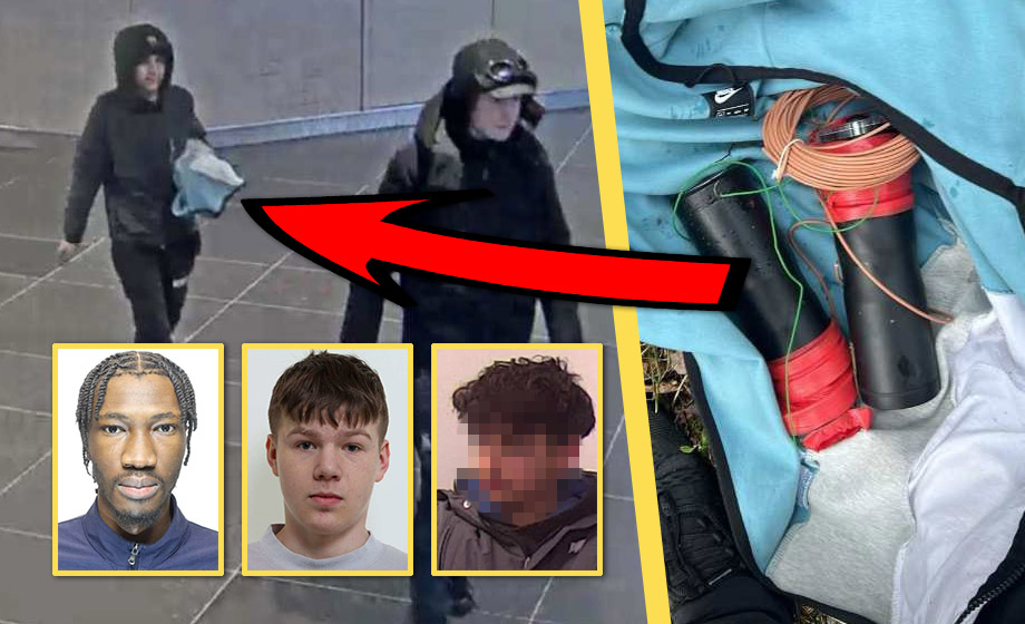 Här är SVENSKA ungdomarna på väg med BOMBER till Danmark