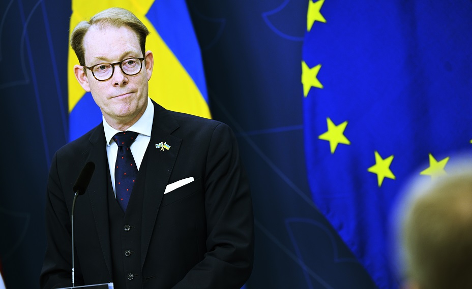 Utrikesminister Tobias Billström (M) avgår