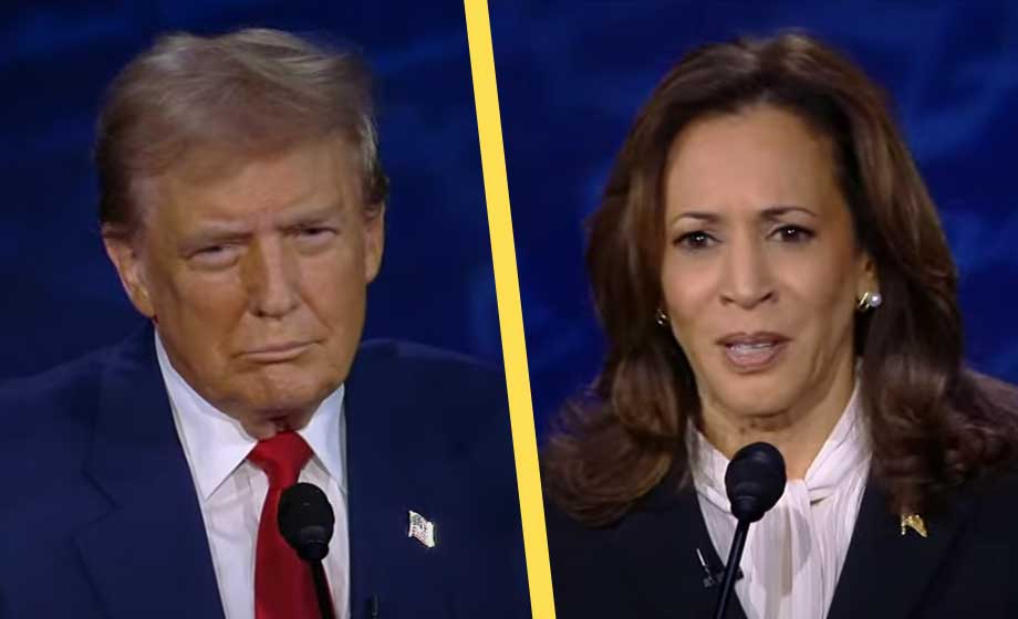Kritik mot moderatorerna då Trump mötte Harris i debatt