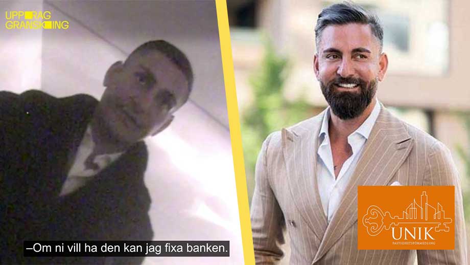 Se toppmäklaren Adam Farhoumand erbjuda fusk med bolån