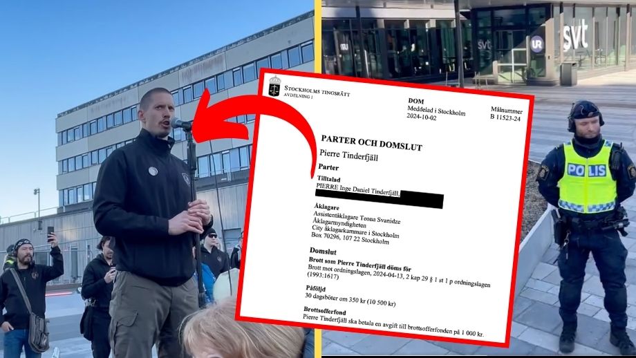 Anordnade SVT-kritisk demonstration – DÖMS