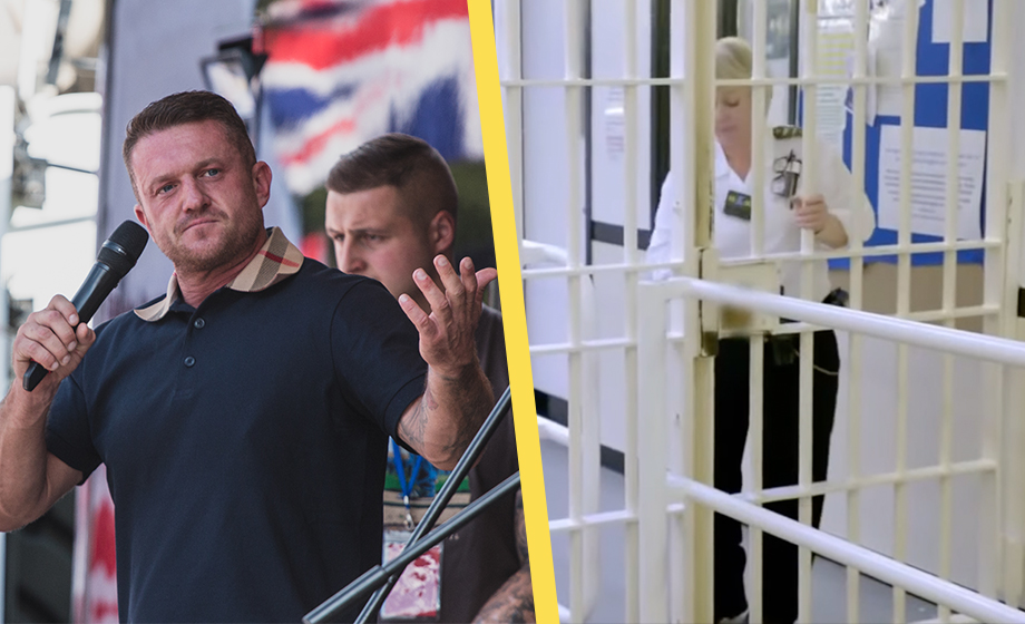 Tommy Robinson använde sin yttrandefrihet – döms till fängelse