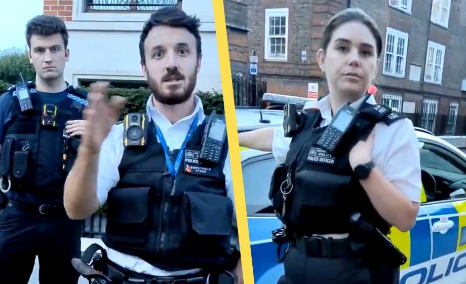 VIDEO: Poliser mer bekymrade över ordval än migranters brott