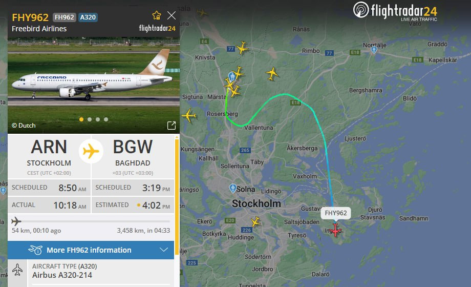 Hej då, Mohammed! – Här lyfter återvandringsplanet till Bagdad
