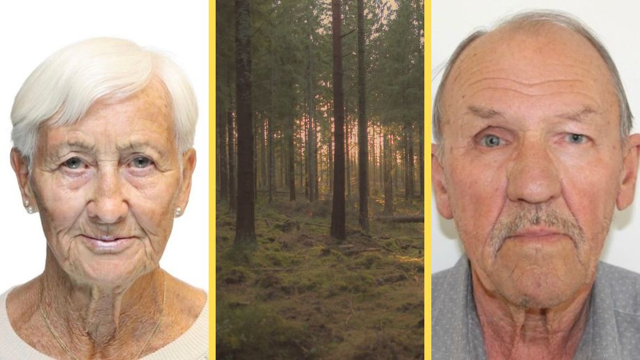 Äldre par skulle plocka svamp – nu försvunna