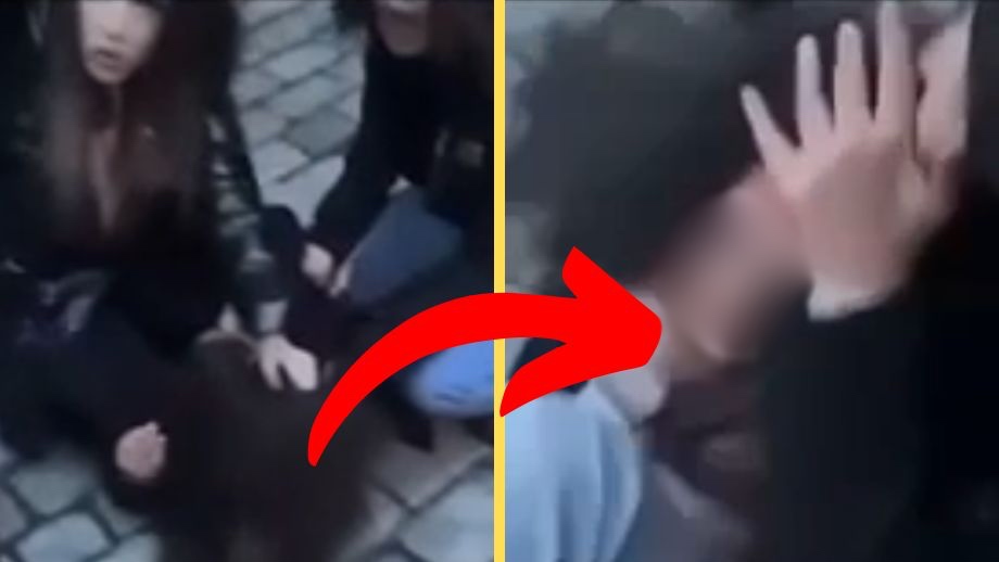 VIDEO: Stampas och tvingas kyssa gängets skor – ”Wallah – äckliga fucking hora”