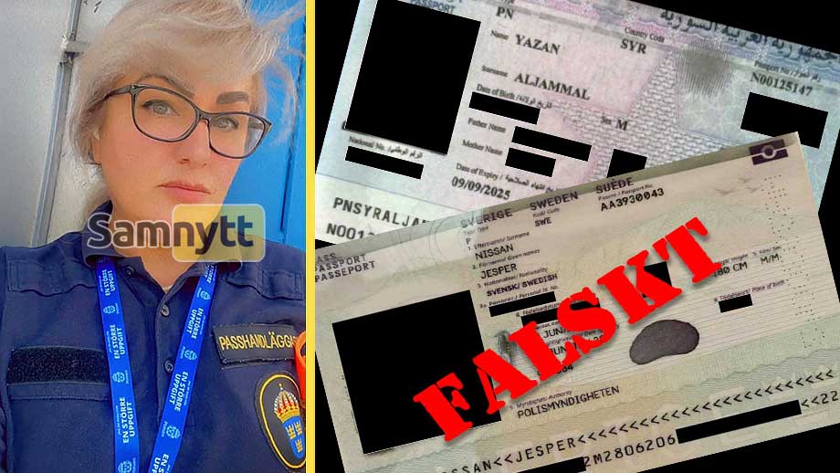 Syrier på polisen utfärdade falska pass åt landsmän – UTVISAS INTE