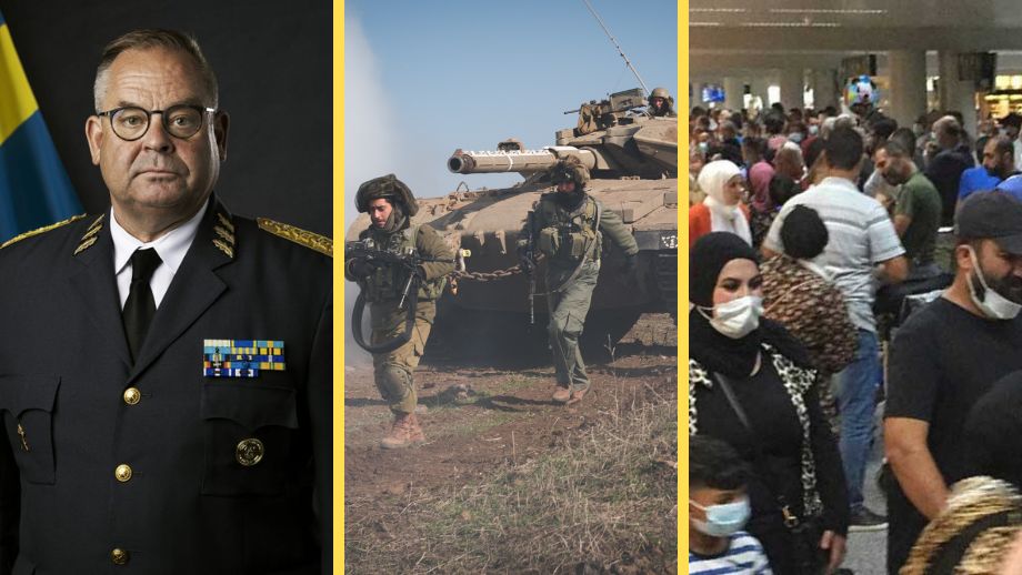 Nye ÖB: Libanon-kriget innebär risk för flyktingströmmar till Sverige