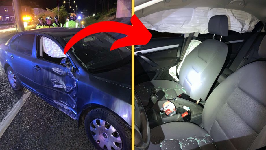 Albansk man accepterade inte ex-fruns nya kärleksliv – prejade deras bil på vägen: ”Svurit på Allah”