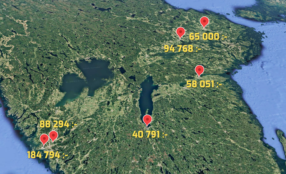 STÖRSTA socialbidragen i några av Sveriges STÖRSTA kommuner