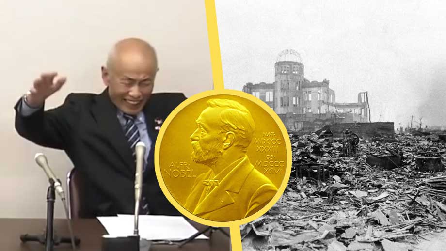 Nobels fredspris till japansk anti-kärnvapenorganisation