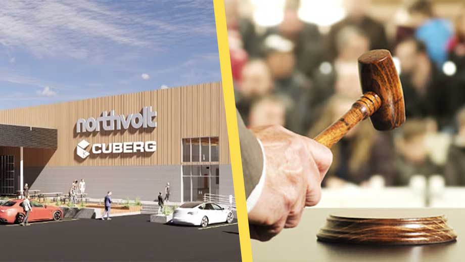 Northvolts satsning kraschade – nu säljs maskinerna på auktion