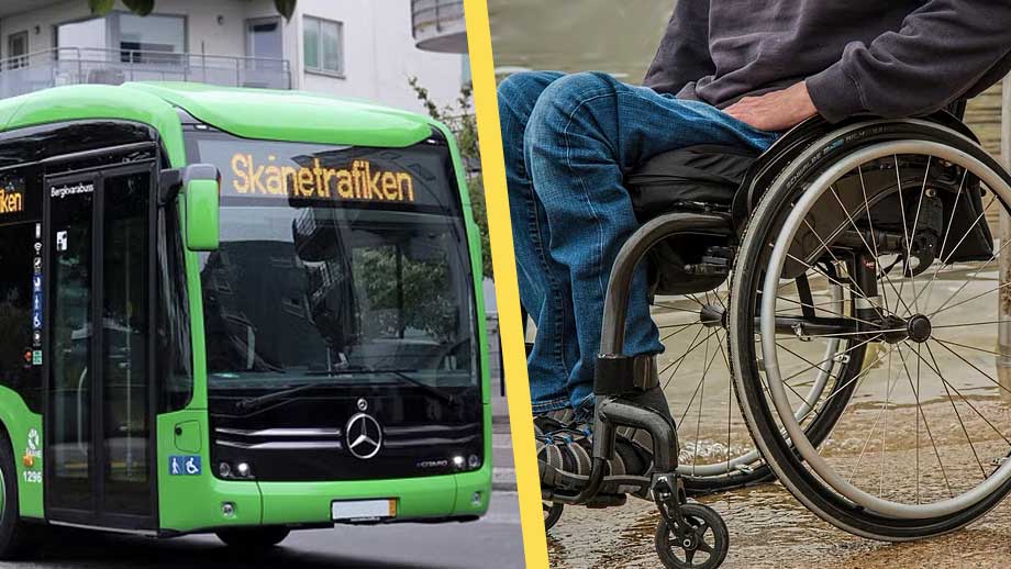 Bussförare vägrade hjälpa rullstolsburen pojke – diskrimineringsbrott