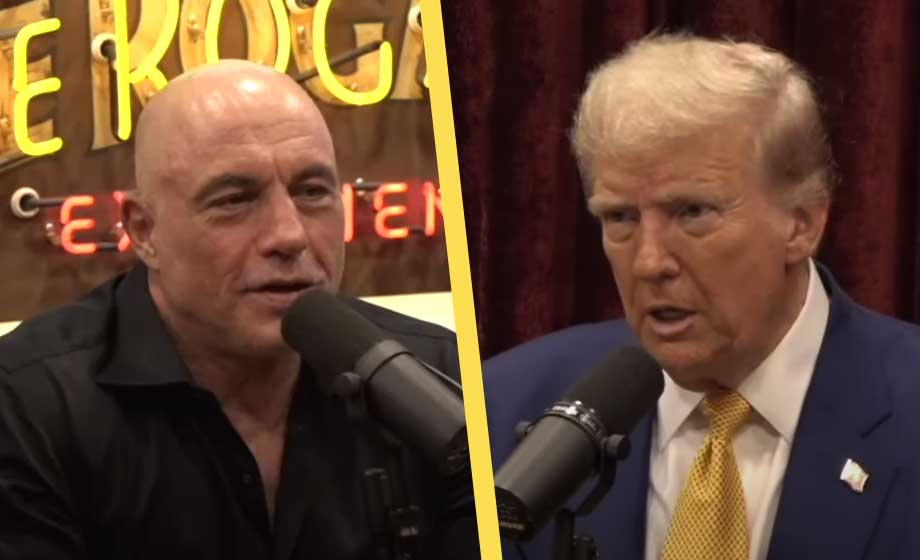 John F Kennedy och ufon ämnen som Trump diskuterade hos Joe Rogan