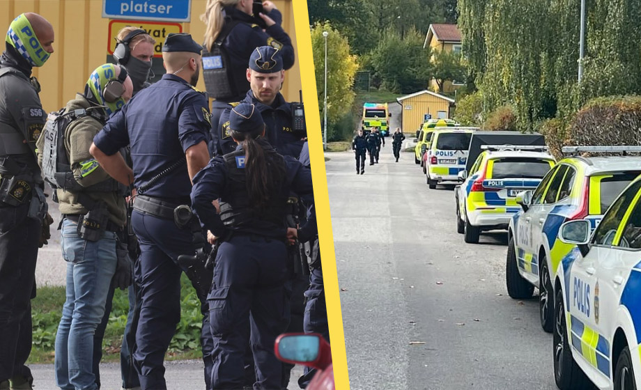 Två döda i misstänkt gisslandrama i Sollentuna