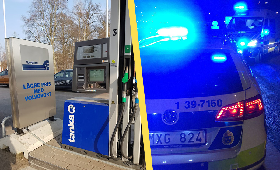 Man ihjälskjuten vid bensinmack i Skåne