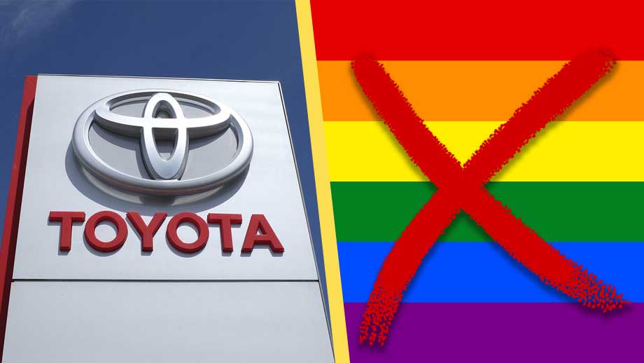 Toyota slutar sponsra HBTQI+-jippon – är för politiserade