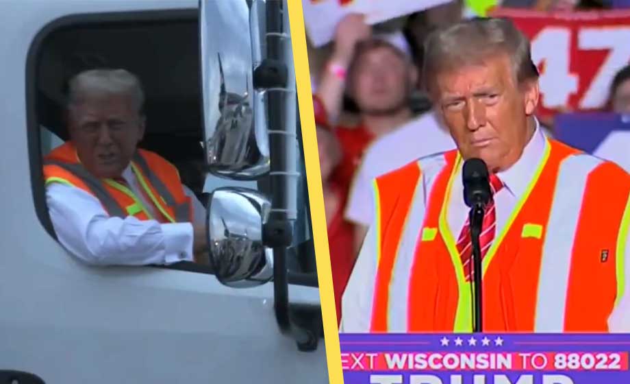 Trump slår tillbaka efter Bidens uttalande om att anhängare är ’skräp’