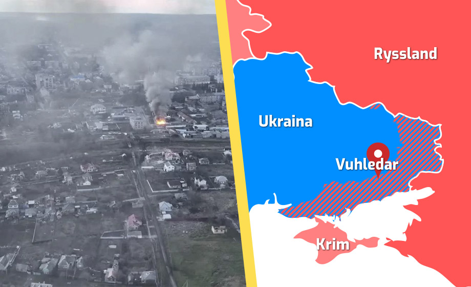 Ukrainsk stad erövrad av ryska trupper