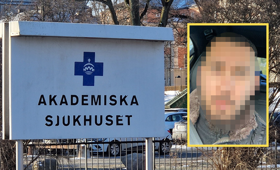 Vårdbiträde åtalas för våldtäkter på Akademiska sjukhuset