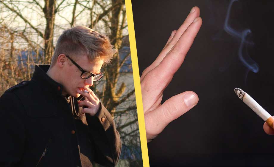 Köp av cigaretter förbjuds för unga