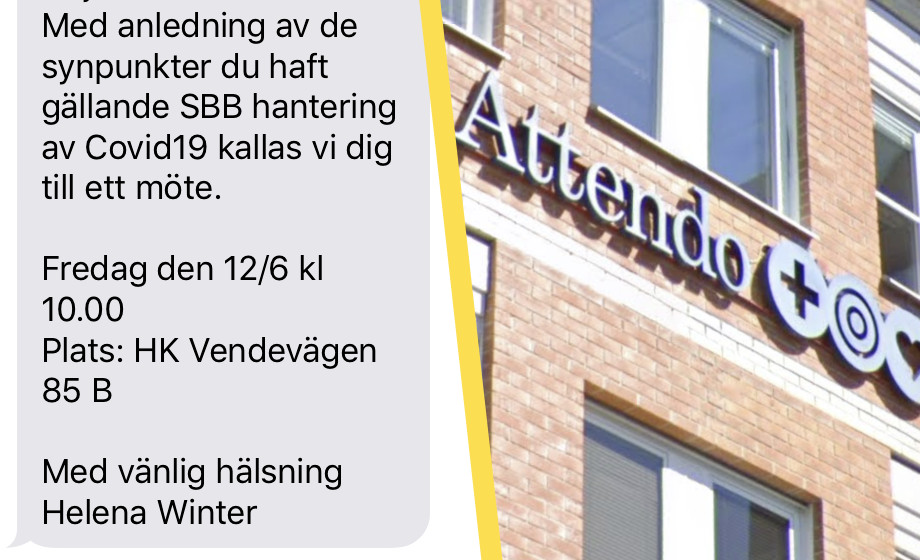 HD dömer Attendo-chefer som straffade vårdpersonal för covidlarm