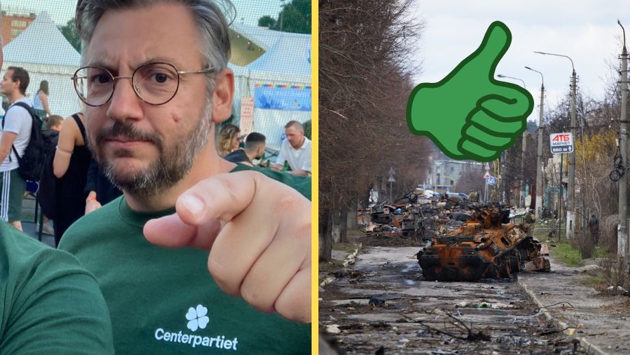 C-ledaren rasar över fredslösning mellan Ryssland och Ukraina: ”Skrämmande”