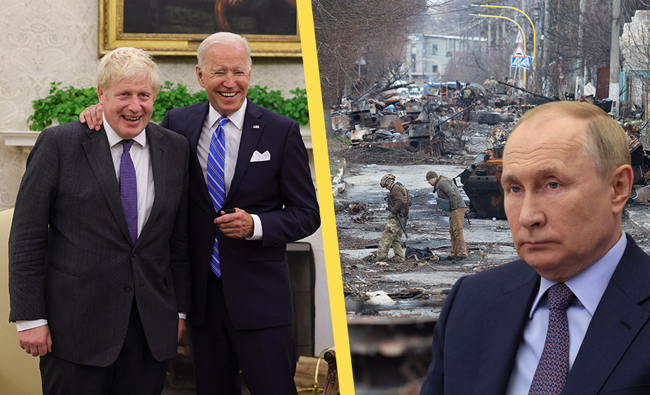 Boris Johnson: Nato proxykrigar mot Ryssland