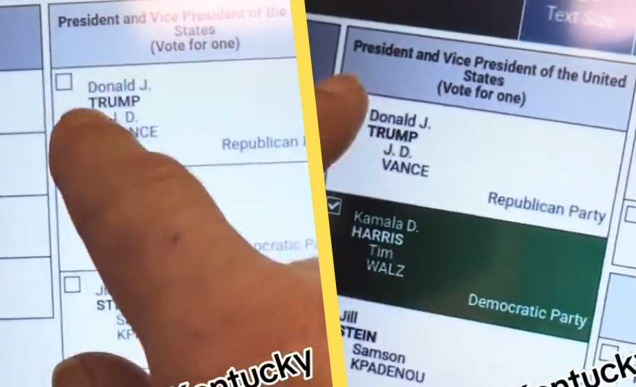 USA: Misstänkt valfusk – röst på Trump accepteras inte