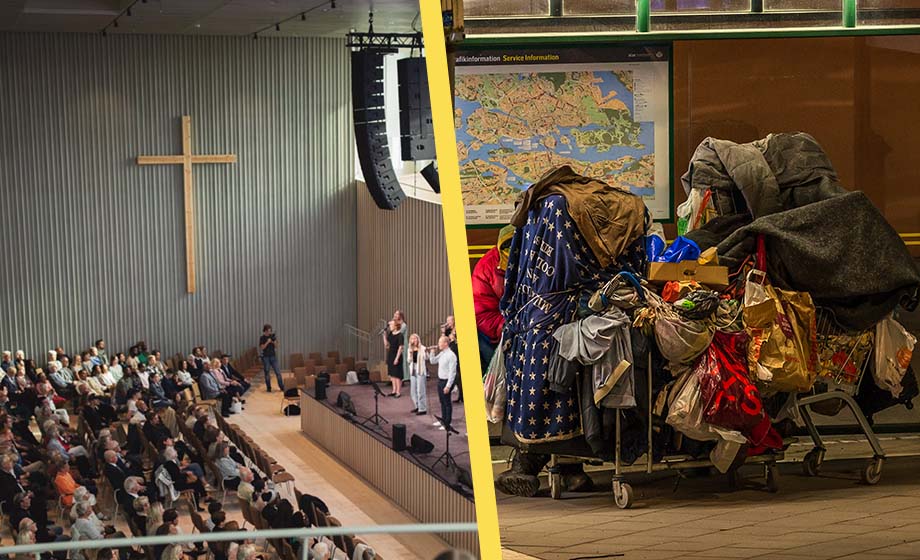 Kyrka delade ut mat till hemlösa – STRAFFAS med vite