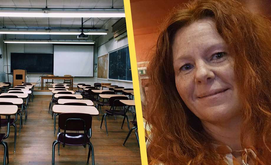 SD-läraren Maria går emot kåren – tycker informationsplikten är bra