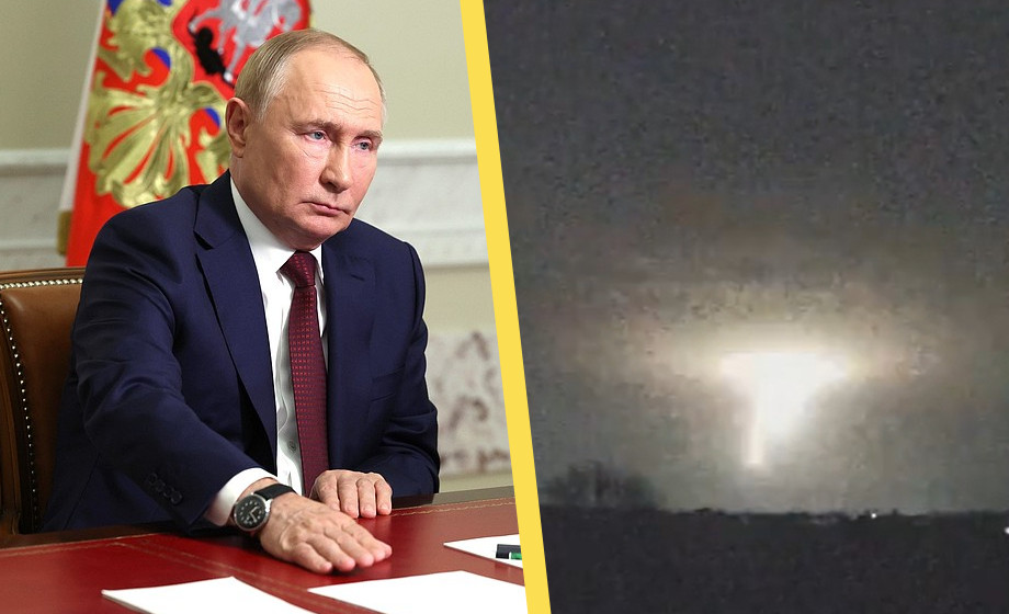 Putins svar till Biden: Avfyrade ICBM mot Ukraina