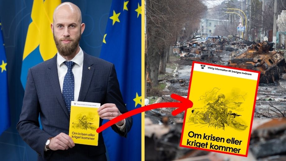 MSB:s krigsbroschyr når hushållen: ”Säkerhetsläget har försämrats”
