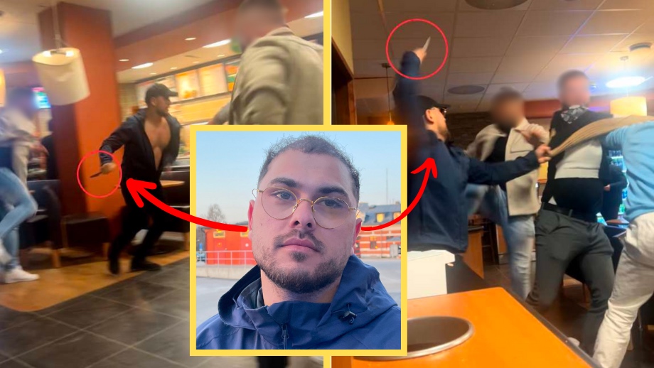 Råkade trampa turk på foten – då högg turkens bror en kniv i halsen