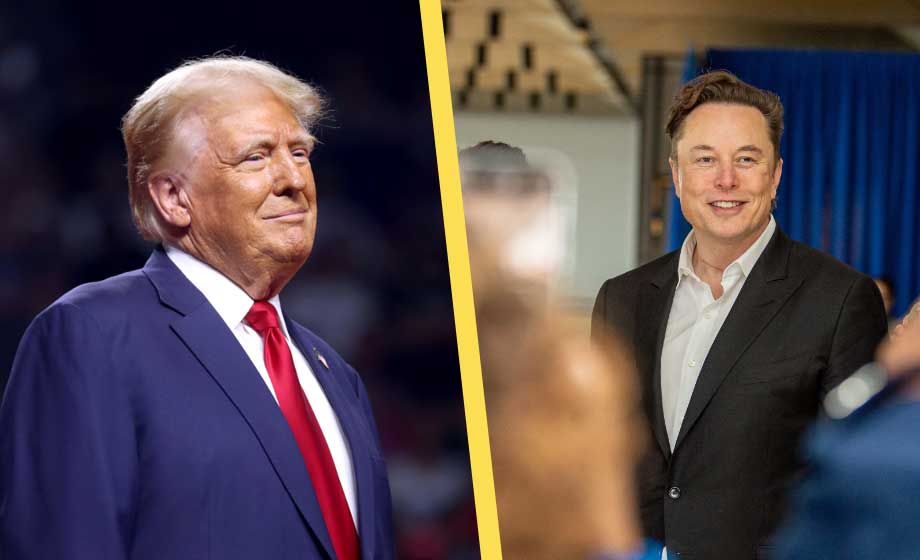 Elon Musk tar plats i Trumps administration
