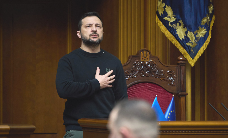 Zelenskyj: Inga val i Ukraina innan vi fått ”rättvis fred”