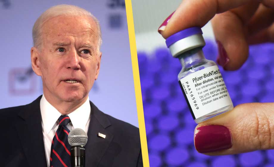 Biden ger läkemedelsjättar immunitet från att bli stämda för vaccinskador
