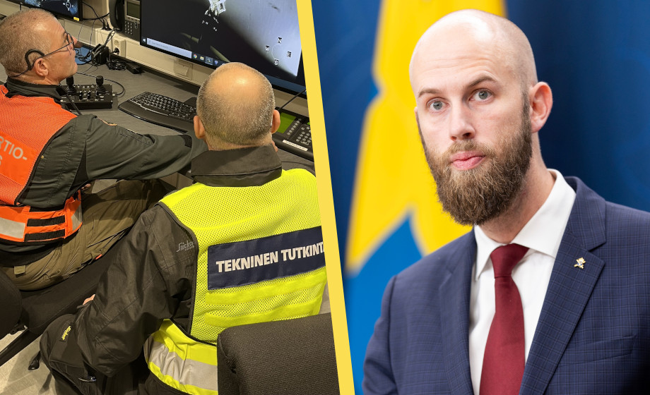 Kabelbrott inte brott – finsk polis förnekar svensk ministers utspel